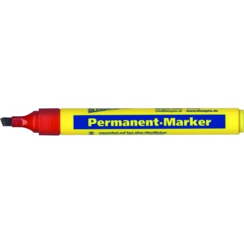 Marker, permanent, crossed 1-5mm, 1pc - Blue