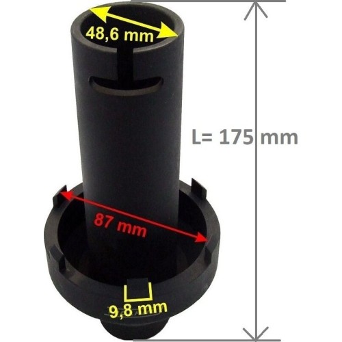 Rear axle nut socket 80/95mm BENZ&MAN