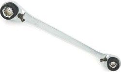 Raktas su reversine terkšle 8in1 (8-19mm)