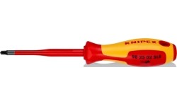 Screwdriver KNIPEX VDE (Slim) Plus/Minus pattern PZ/S1x212mm
