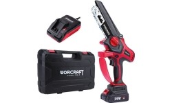 Akumuliatorinis grandininis mini pjūklas su plastikine dėže 20V LI-ION