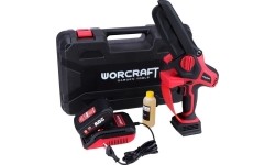 Akumuliatorinis grandininis mini pjūklas su plastikine dėže 20V LI-ION