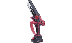 Akumuliatorinis grandininis mini pjūklas su plastikine dėže 20V LI-ION