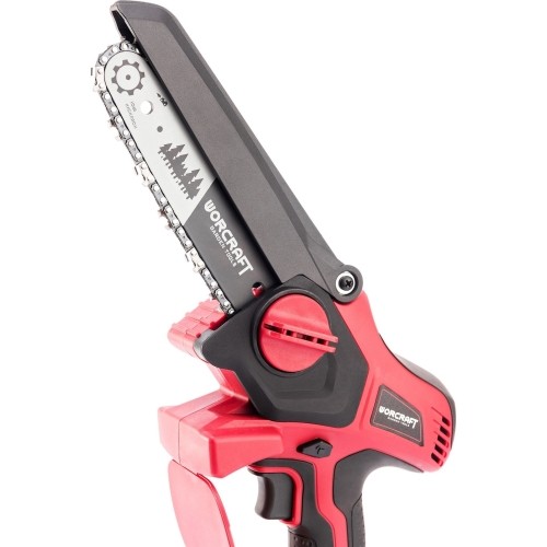 Akumuliatorinis grandininis mini pjūklas su plastikine dėže 20V LI-ION