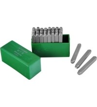 Letter stamp 3mm 26pcs.
