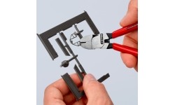 Diagonal cutting pliers for plastics 140mm KNIPEX