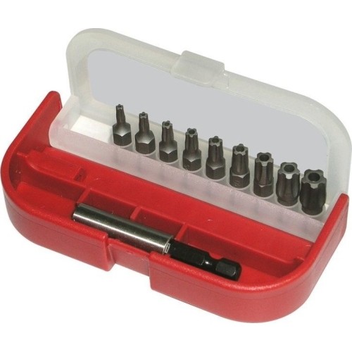 Screwdriver 5-point bit set 10pcs.