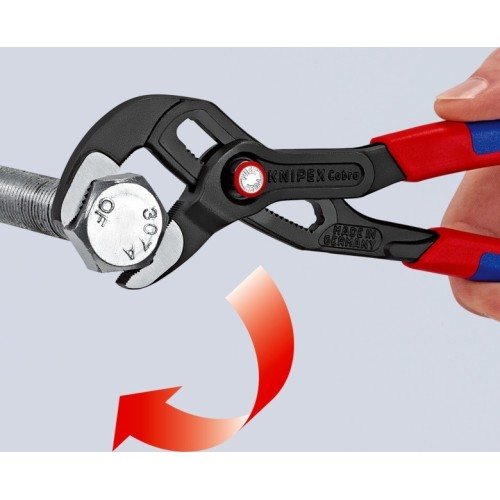 Santechninės replės KNIPEX Cobra su greitu fiksavimu 300mm