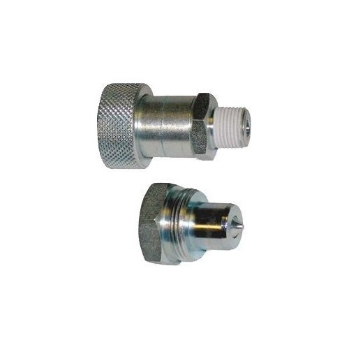 Hydraulic quick coupler set 2pcs.