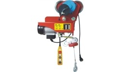 Electric chain hoist with moving trolley 1200kg. Double hook