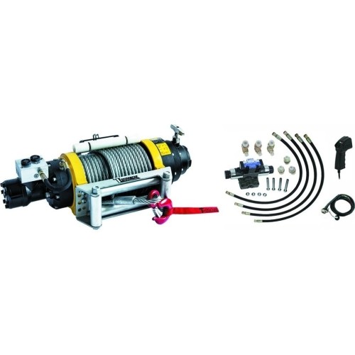 Hidraulinė gervė su nuotolinio valdymo sist. 24V 22500Lbs/10215kg