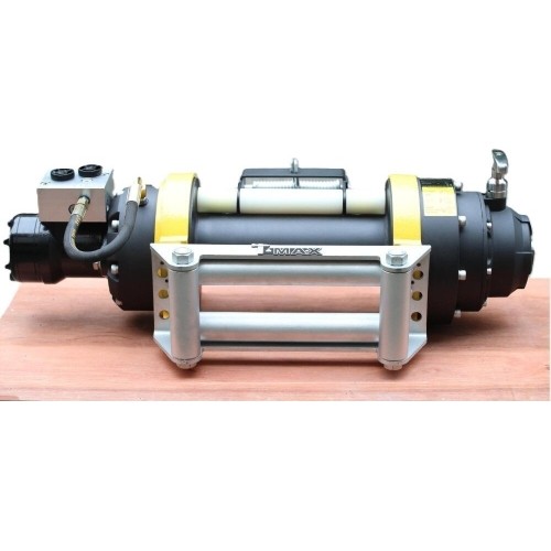 Hydraulic winch with radio remote control 24V 22500Lbs/10215kg