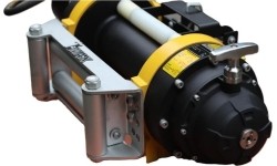 Hydraulic winch with radio remote control 24V 22500Lbs/10215kg