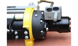 Hydraulic winch with radio remote control 24V 22500Lbs/10215kg