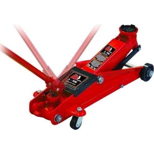 Trolley jack with rotating handle 3t