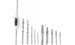 Screw extractor set and HSS drill bits 11pcs.