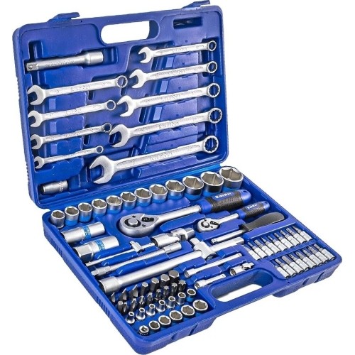 1/4" + 1/2" Dr. Socket wrench set 82pcs.