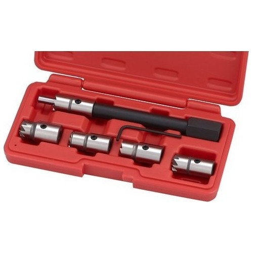 Diesel injector seat cutter kit 6pcs.