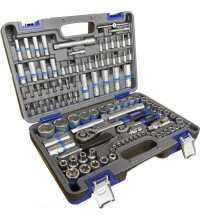 1/4" + 1/2" Dr. Socket set 108pcs. 72TH