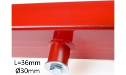 Floor jack cross beam