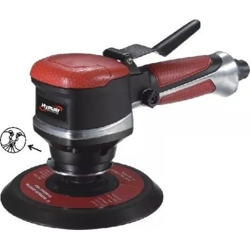 Dual action keyless air sander 6" 152mm