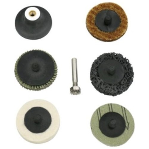 Surface preparation kit (7pcs) 2" 50mm with shank 1/4"