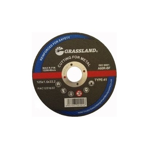 Cut-off wheel 125x1.6x22.2 41. Metal and steel