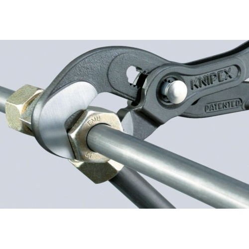 Santechninės replės KNIPEX greito sukimo su fiksavimu 250mm