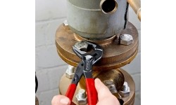 Santechninės replės prailgintos KNIPEX Cobra su fiksavimu 250mm