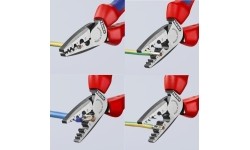 Replės laidų užspaudimui KNIPEX 180mm