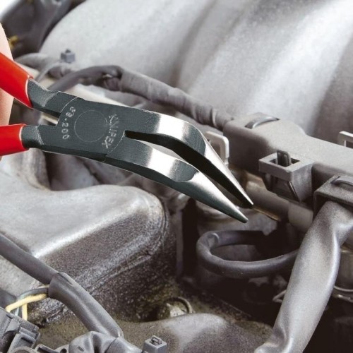 Bent long nose pliers 200mm KNIPEX