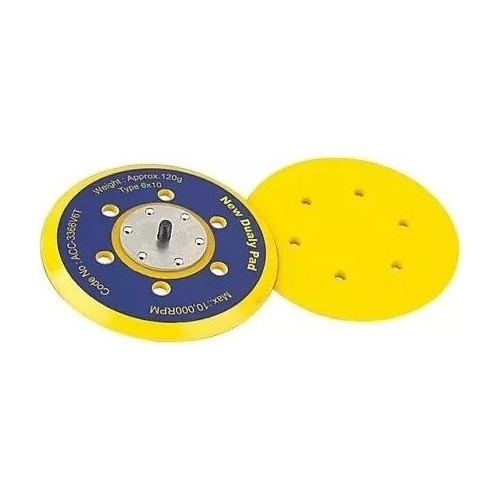 Sanding pad 6", velcro face