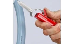 Peilis laidų nuvalymui 165mm, KNIPEX