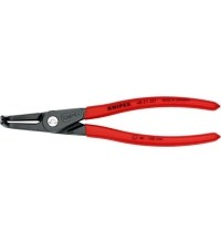 Replės vidiniams žiedams. Lenktos 210mm (Ø40-100mm) KNIPEX