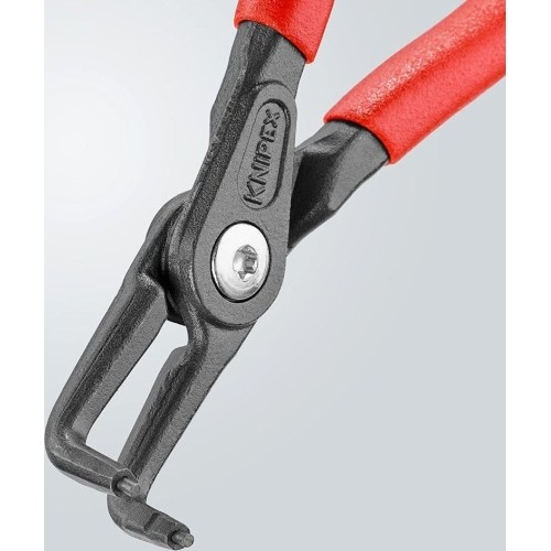 Precision circlip pliers. Internal. Bent 210mm (Ø40-100mm) KNIPEX