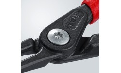 Precision circlip pliers. Internal. Bent 210mm (Ø40-100mm) KNIPEX