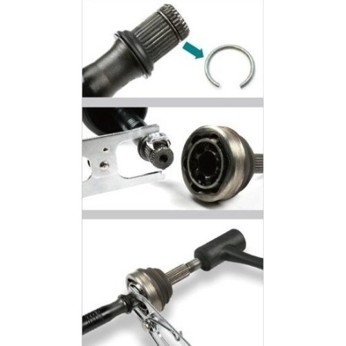 Drive shaft circlip squeezing pliers