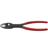 Santechinės replės 200mm (dvigubo griebimo) KNIPEX (su fiksavimu)