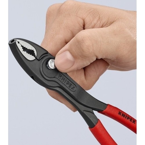 Santechinės replės 200mm (dvigubo griebimo) KNIPEX (su fiksavimu)