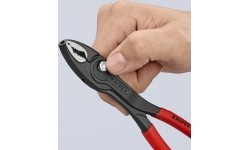 Santechinės replės 200mm (dvigubo griebimo) KNIPEX (su fiksavimu)