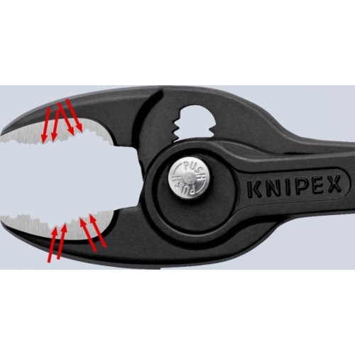 Santechinės replės 200mm (dvigubo griebimo) KNIPEX (su fiksavimu)