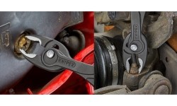 Santechinės replės 200mm (dvigubo griebimo) KNIPEX (su fiksavimu)