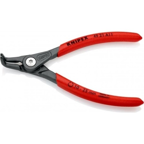Precision circlip pliers. External. Bent 130mm (Ø10-25mm) KNIPEX
