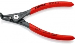 Precision circlip pliers. External. Bent 130mm (Ø10-25mm) KNIPEX