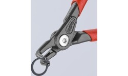 Precision circlip pliers. External. Bent 130mm (Ø10-25mm) KNIPEX