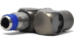 Pneumatinė jungtis 1/4 (iš.s./vid.s.) pasukama 360° su reguliatoriumi