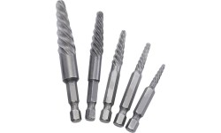 Extractor set 6pcs (thick) 1/4" HEX