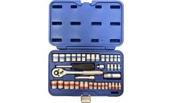 3/8" + 1/4" Dr. Socket wrench set 40pcs (SAE & metric)