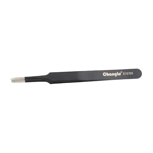 Tweezers straight (round head) 120mm