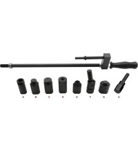 Išmušėjų dyzeliniams purkštukams rinkinys 9vnt.